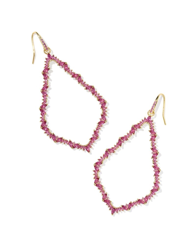 Kendra Scott Sophee Crystal Open Frame Earring