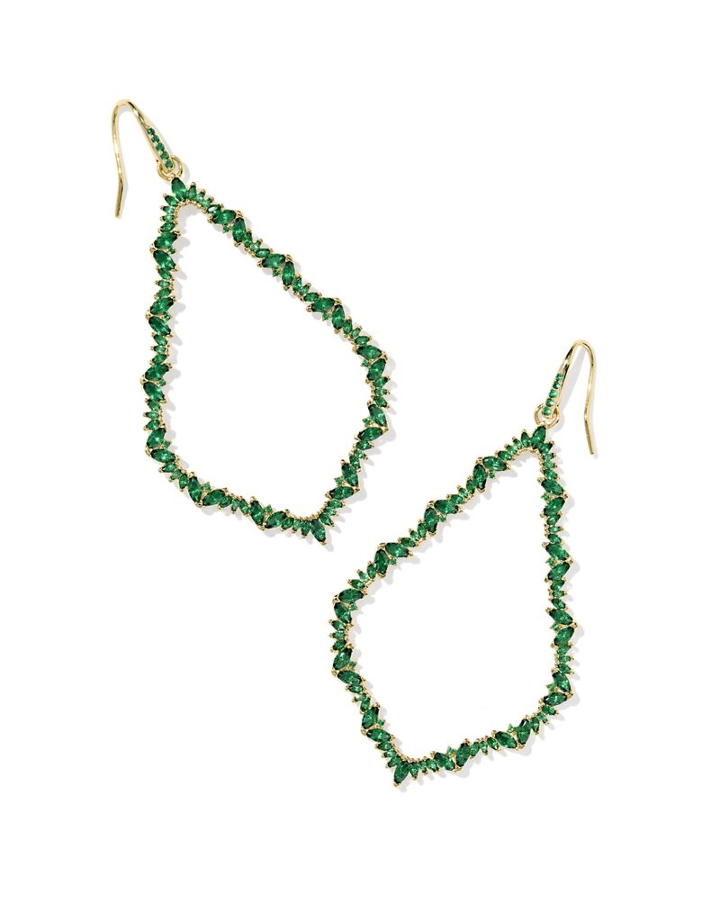 Kendra Scott Sophee Crystal Open Frame Earring