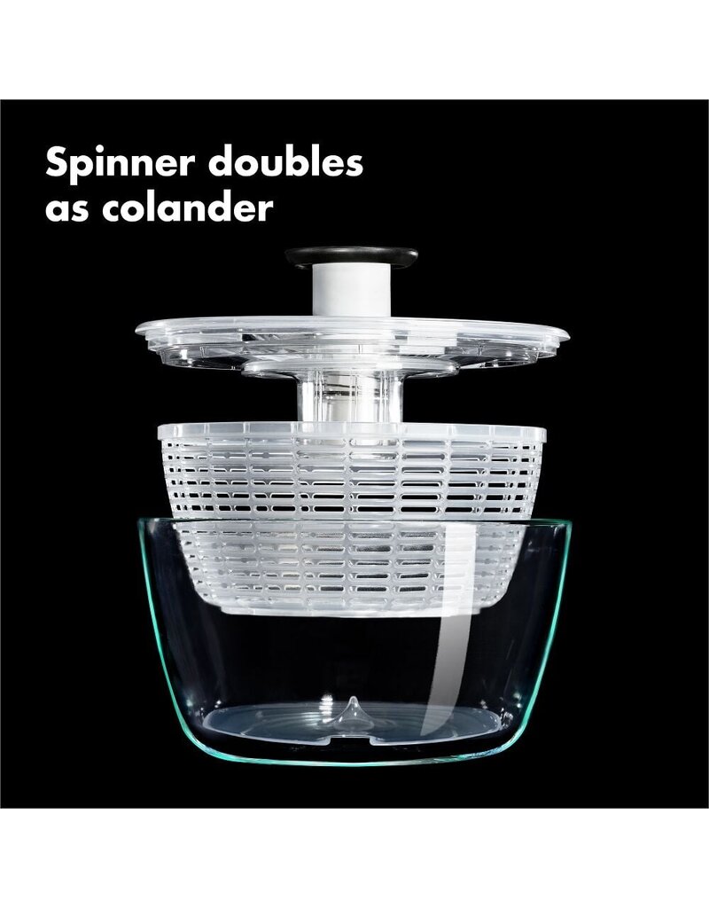 OXO Glass Salad Spinner
