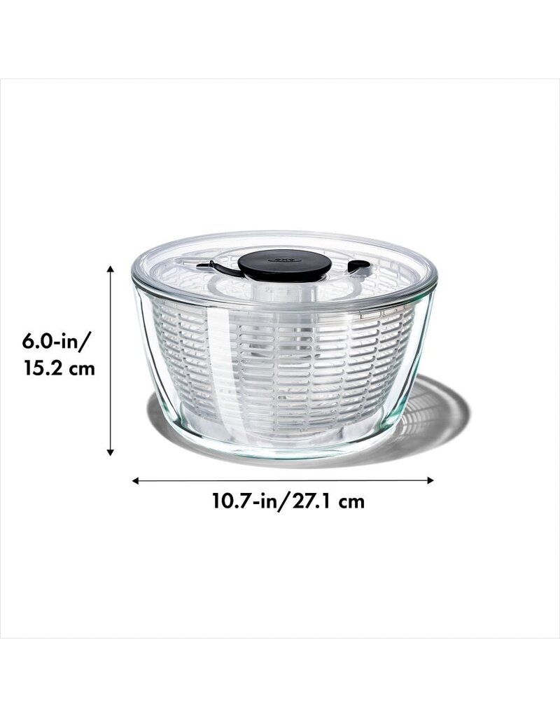 OXO Glass Salad Spinner