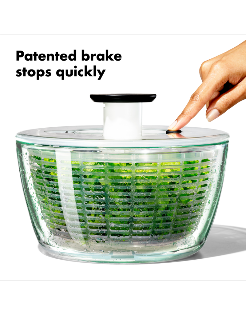 OXO Glass Salad Spinner
