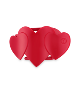 Teleties Heart to Heart Flat Hair Clip - Large