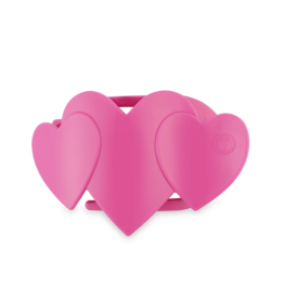 Teleties Heart to Heart Flat Hair Clip - Medium