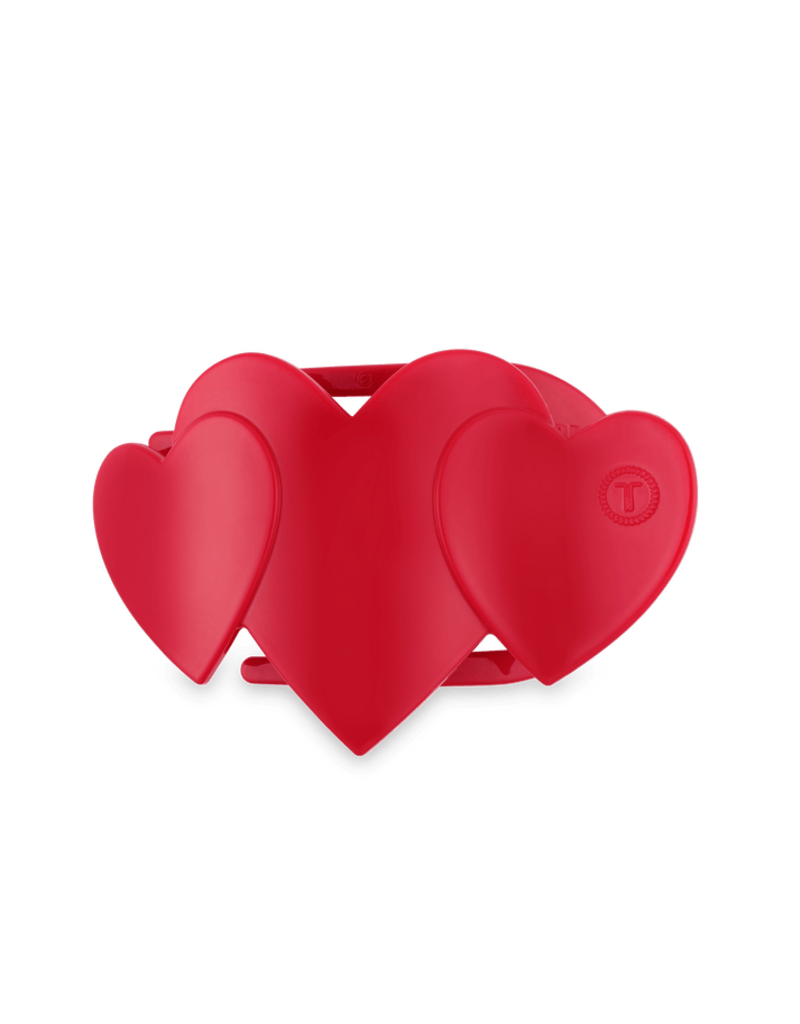 Teleties Heart to Heart Flat Hair Clip - Medium