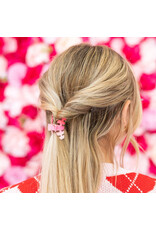 Teleties Classic Tiny Teleties Hair Clip - Valentines
