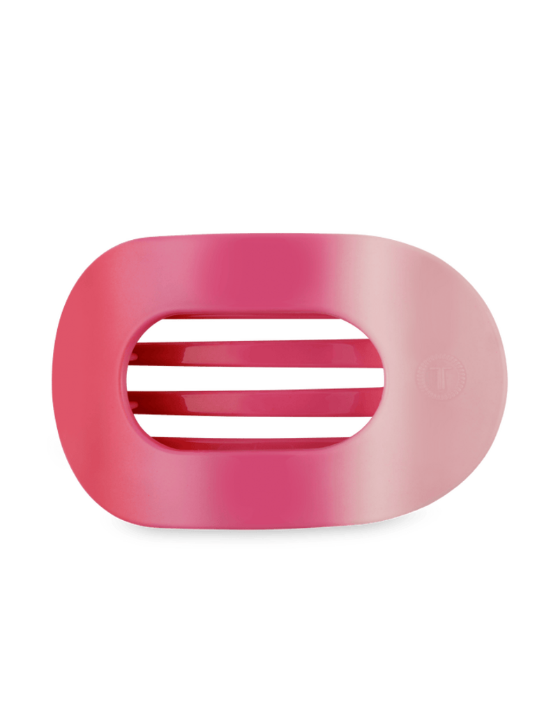 Teleties Large Flat Round Clip - Valentines