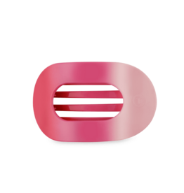 Teleties Medium Flat Round Clip - Valentines