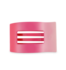 Teleties Flat Rectangle Hair Clip - Valentines - Large