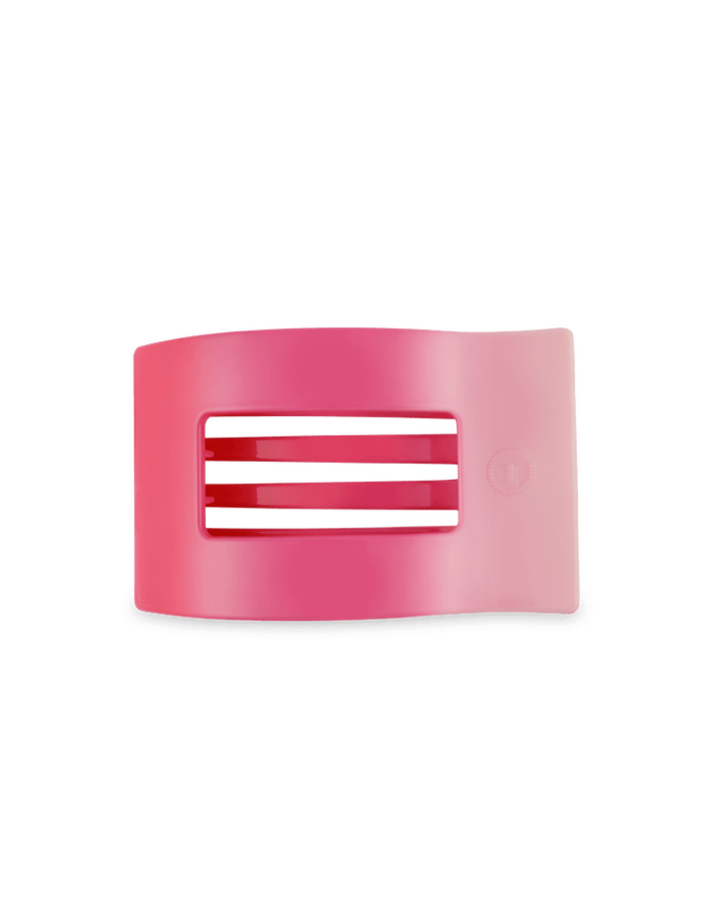 Teleties Flat Rectangle Hair Clip - Valentines - Medium