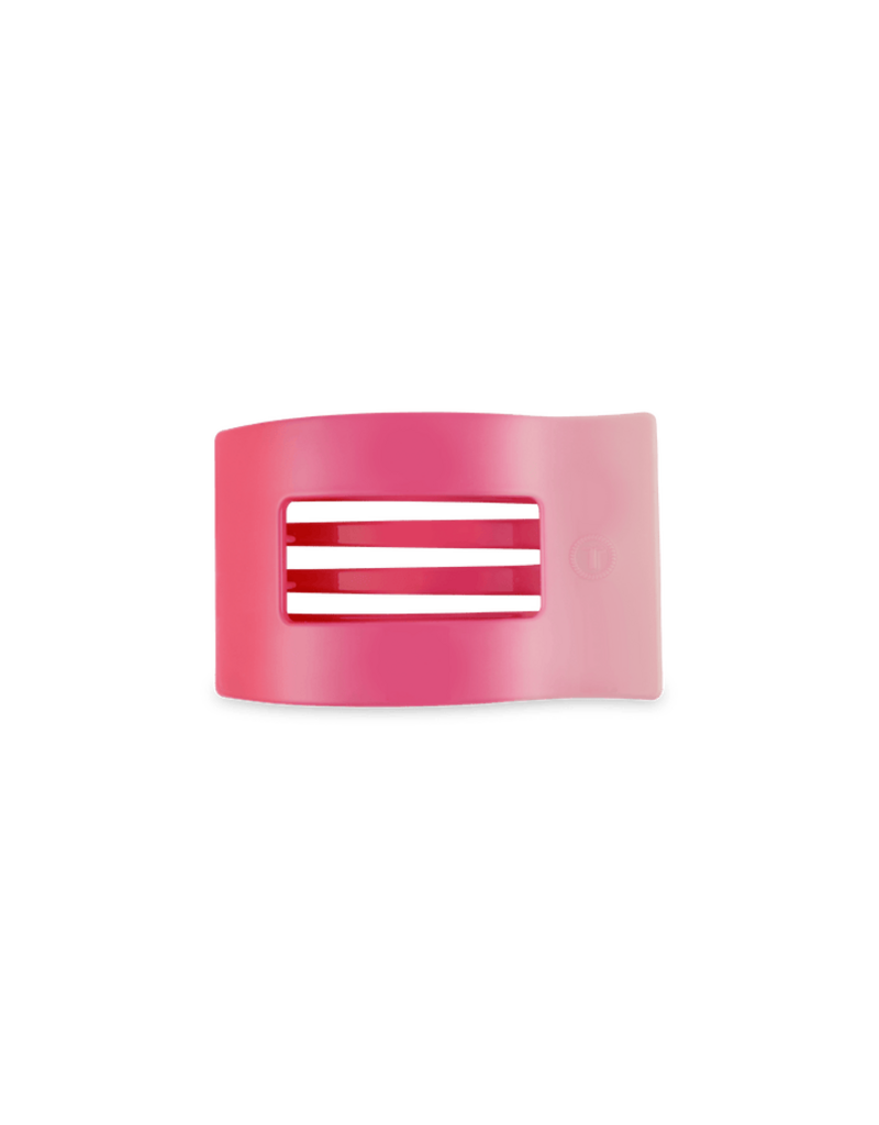 Teleties Flat Rectangle Hair Clip - Small - Valentines Day