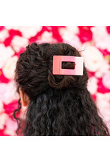 Teleties Flat Rectangle Hair Clip - Small - Valentines Day
