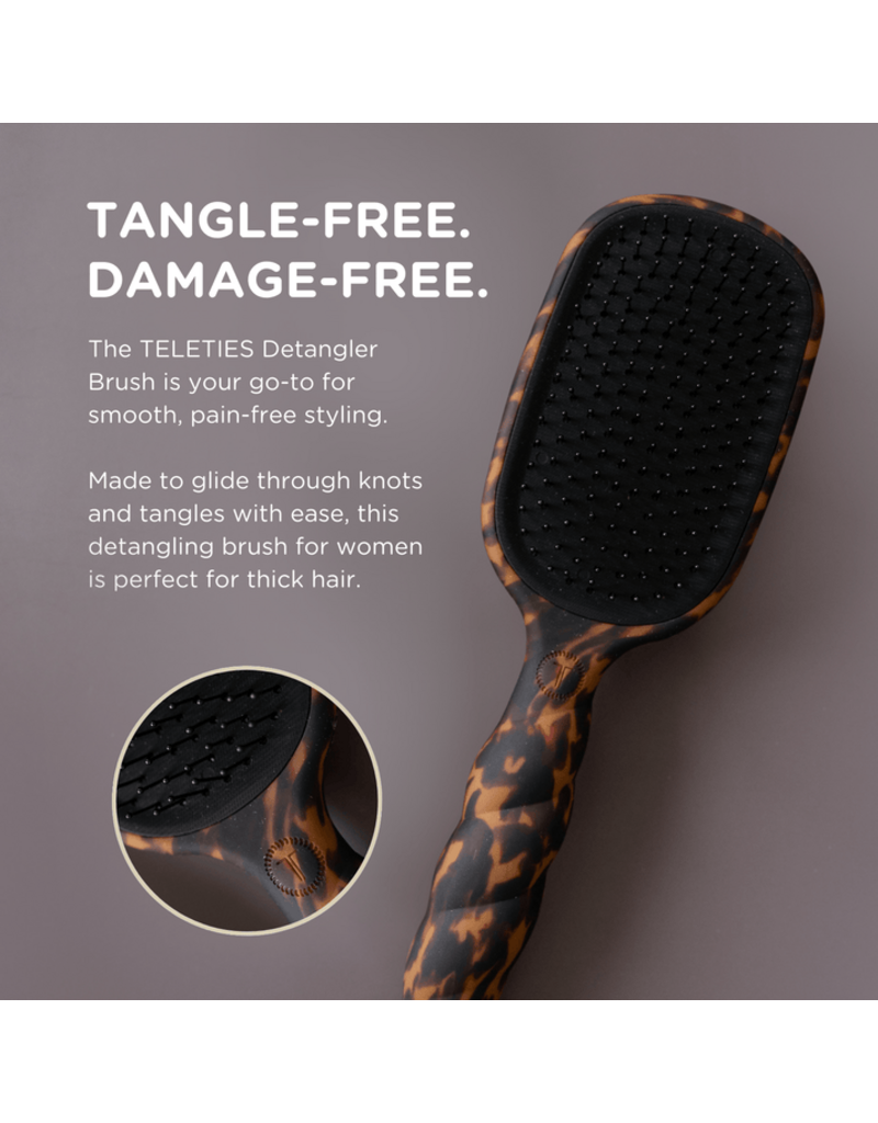 Teleties Teleties Detangler Hair Brush - Thick Hair
