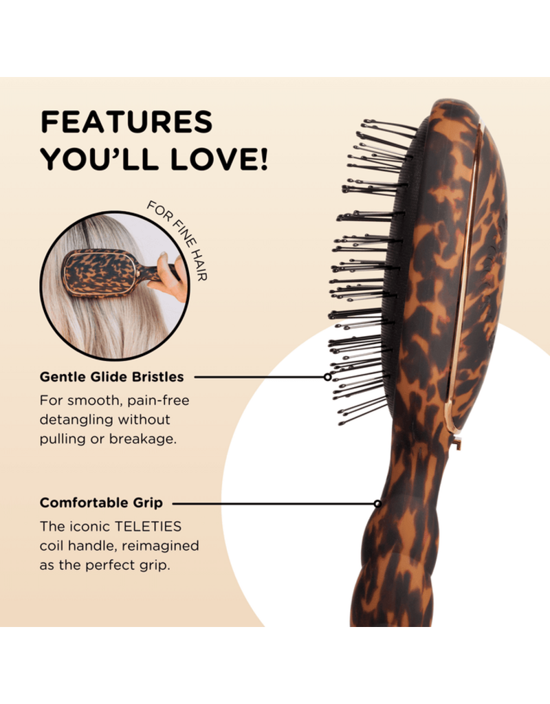Teleties Teleties Detangler Hair Brush - Fine Hair