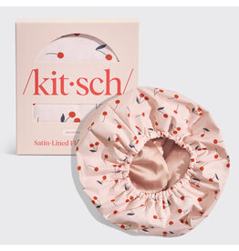 Kitsch Satin-Lined Flexi Shower Cap