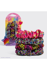 Kitsch Lisa Frank x Kitsch Ruched Satin Scrunchis Set