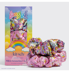 Kitsch Lisa Frank x Kitsch Pillow Scrunchies Satin