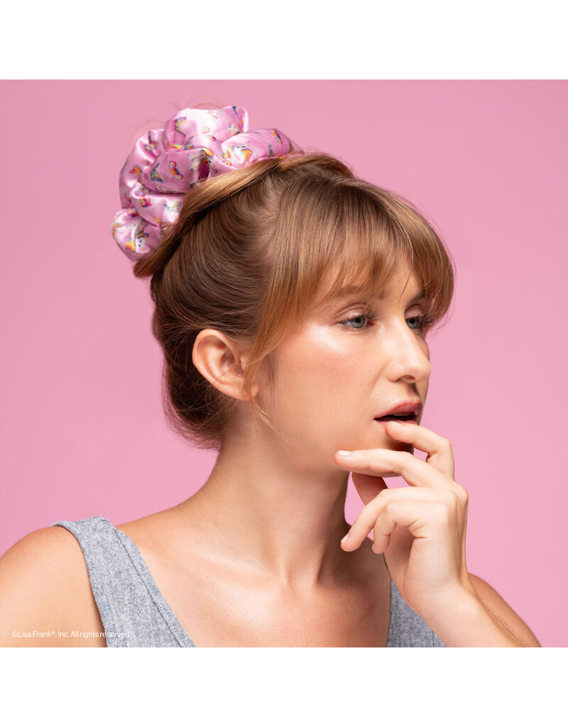 Kitsch Lisa Frank x Kitsch Pillow Scrunchies Satin