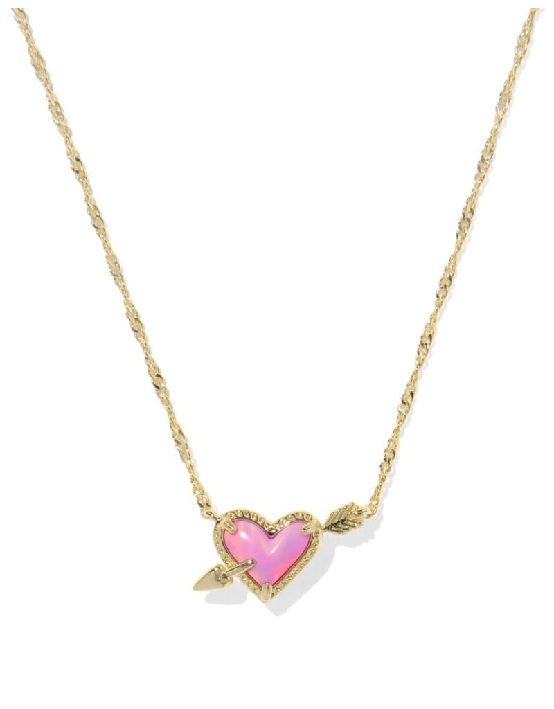 Kendra Scott Ari Heart Arrow Pendant Necklace