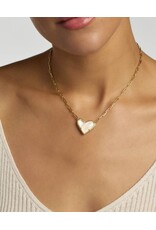 Kendra Scott Ari Heart Statement Pendant Necklace