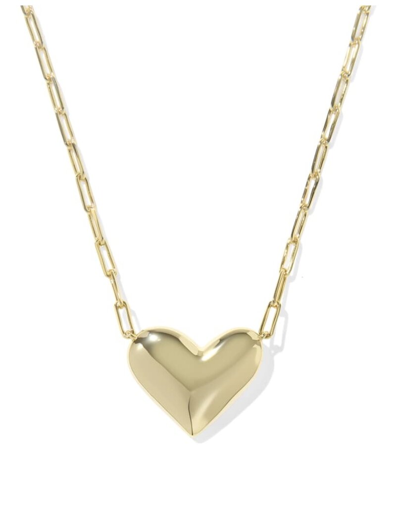 Kendra Scott Ari Heart Statement Pendant Necklace