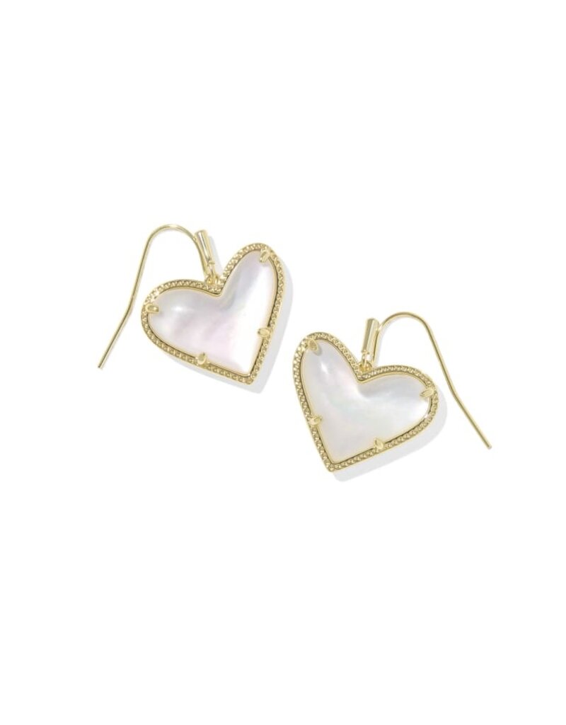 Kendra Scott Ari Heart Statement Drop Earring