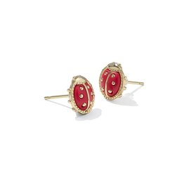 Kendra Scott Ladybug Stud Earring