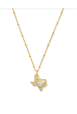 Kendra Scott Ari Heart Texas Pendant Necklace