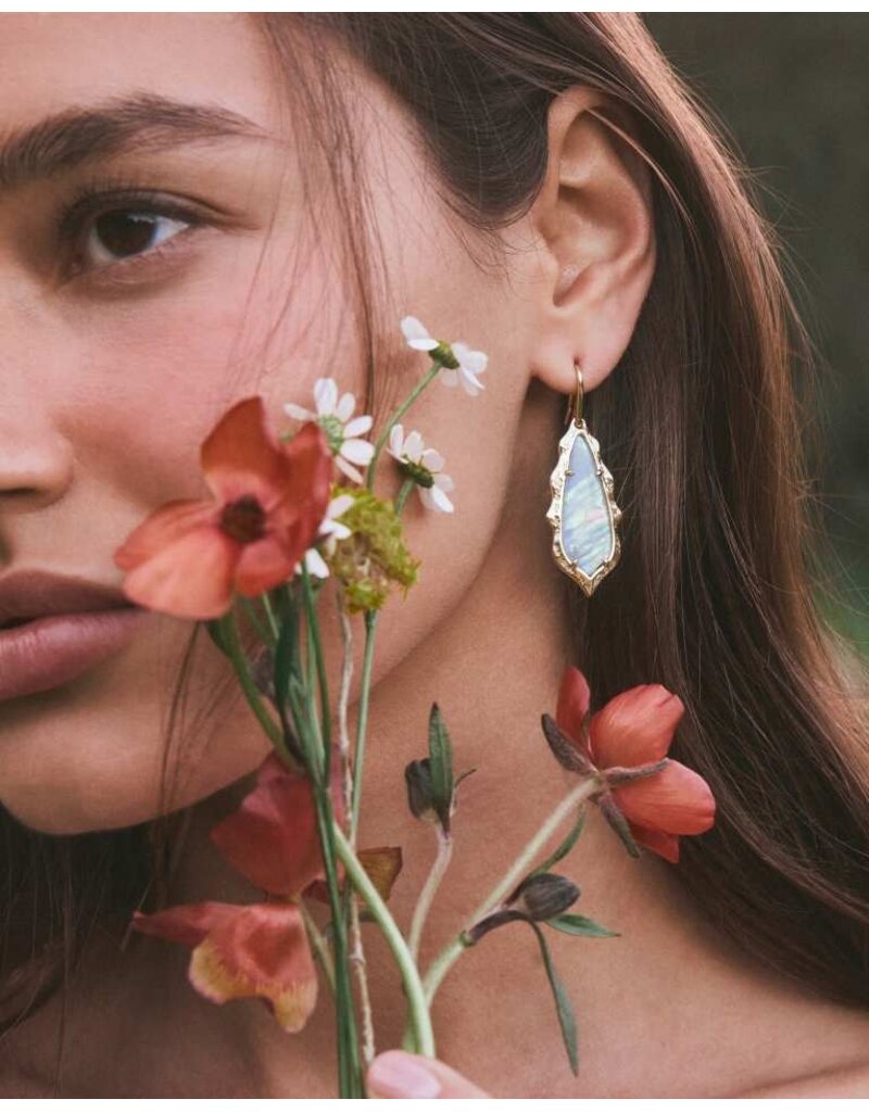 Kendra Scott Adriana Scalloped Frame Drop Earring