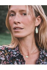 Kendra Scott Adriana Scalloped Frame Drop Earring