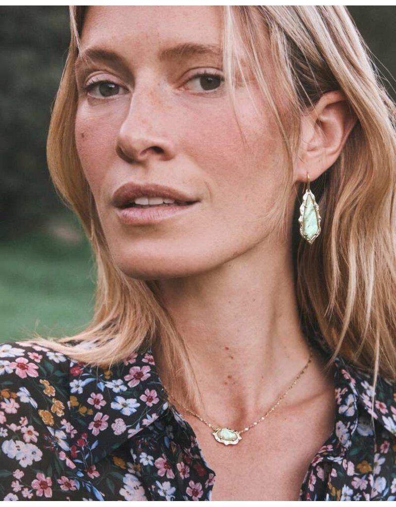 Kendra Scott Adriana Scalloped Frame Drop Earring