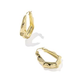 Kendra Scott Adriana Scalloped Frame Hoop