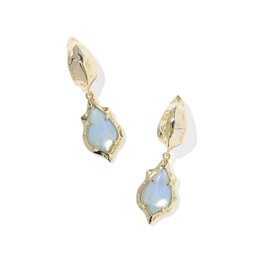 Kendra Scott Adriana Scalloped Frame Huggie