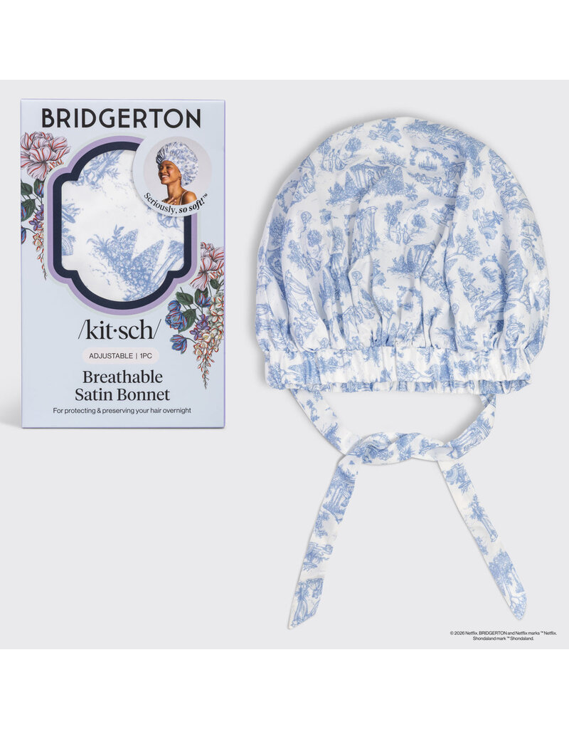 Kitsch Bridgerton x Kitsch Breathable Satin Bonnet