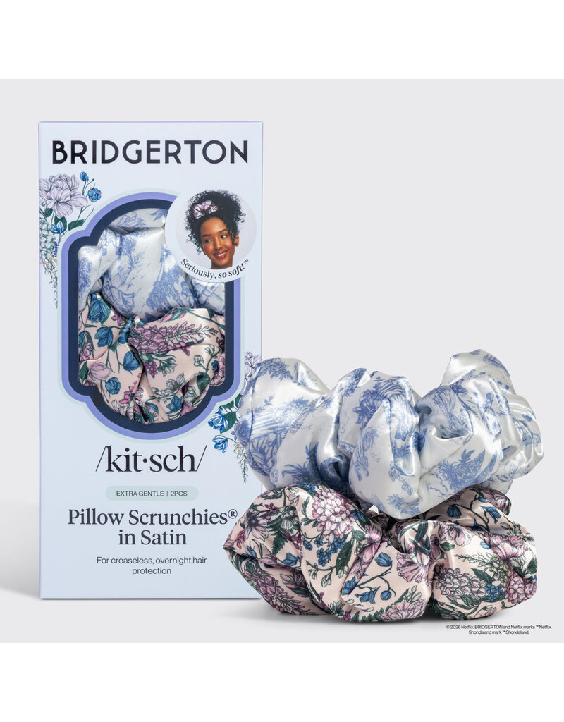 Kitsch Bridgerton x Kitsch Satin Pillow Scrunchies