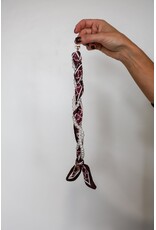 Victory Lap Victory Lap Woven Scarf Pearl Phone Strap/Wristlet