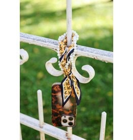Victory Lap Victory Lap Woven Scarf Pearl Phone Strap/Wristlet