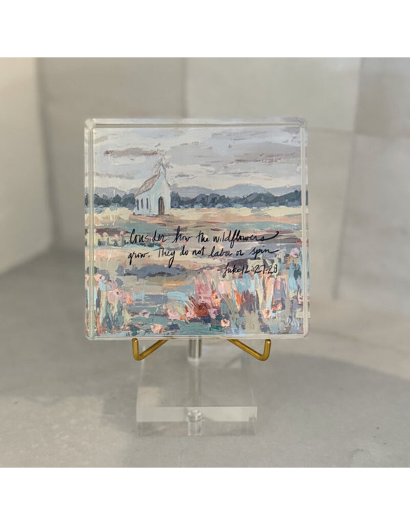 Lauren Dunn Acrylic Scripture Block