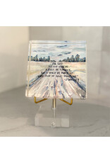 Lauren Dunn Acrylic Scripture Block