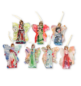 Lauren Dunn Angel of Glory Acrylic Ornaments