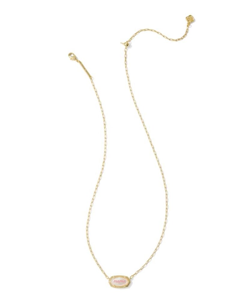 Kendra Scott Elisa Mama Script Necklace