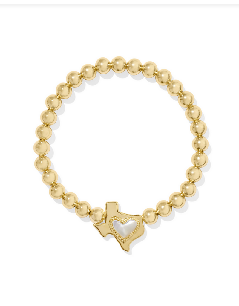 Kendra Scott Ari Heart Texas Stretch Bracelet