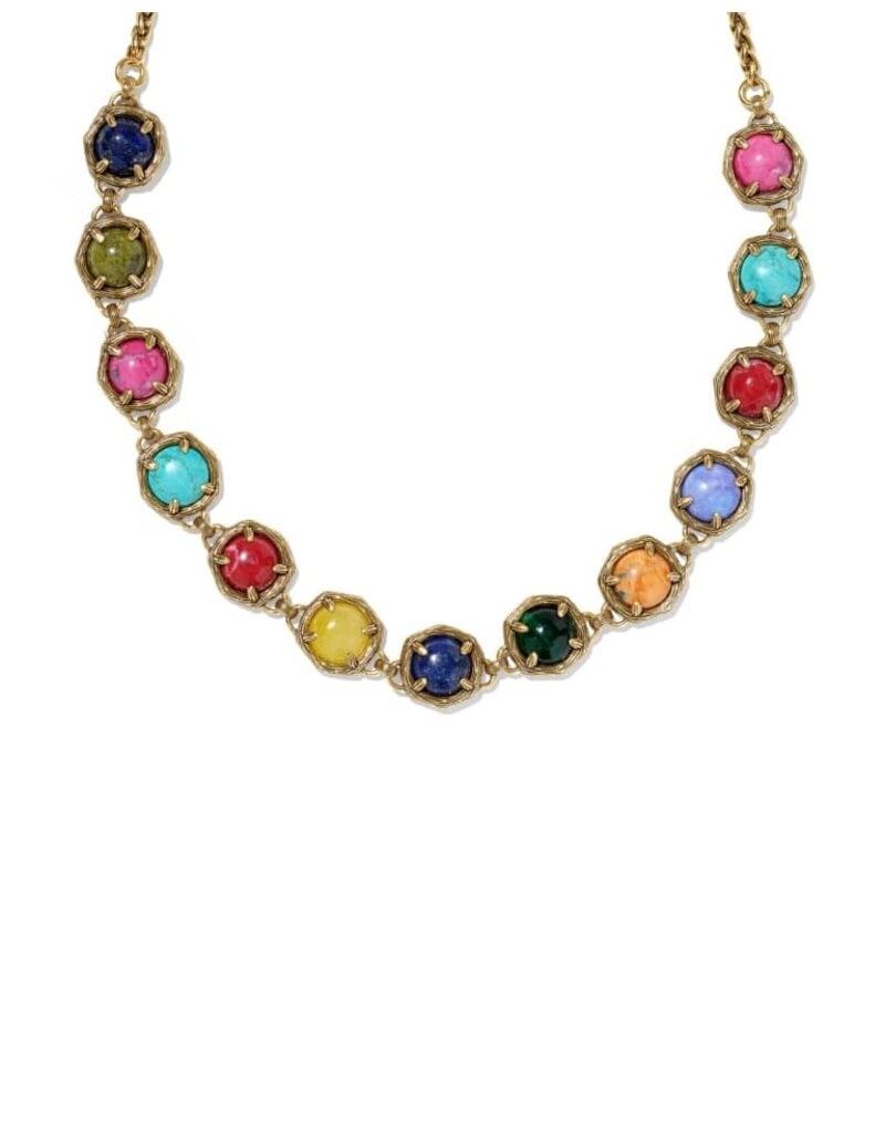 Kendra Scott Dolly Patchwork Strand Necklace