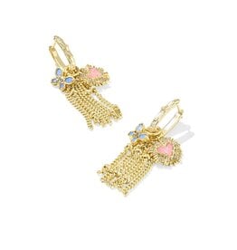Kendra Scott Dolly Parton Ari Heart Butterfly Huggies