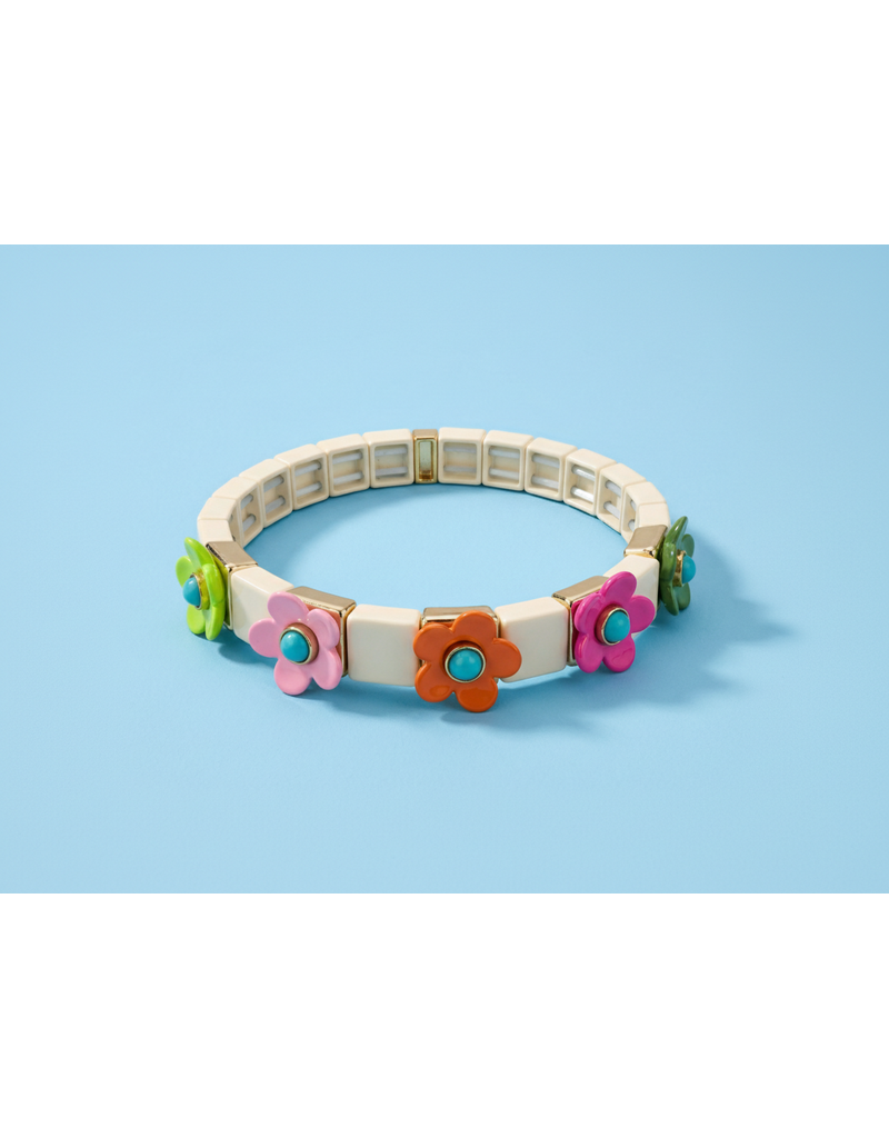 Taylor Elliott Designs TED Poppy Enamel Bracelet