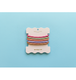 Taylor Elliott Designs TED Enamel Bracelet 5 pc Set