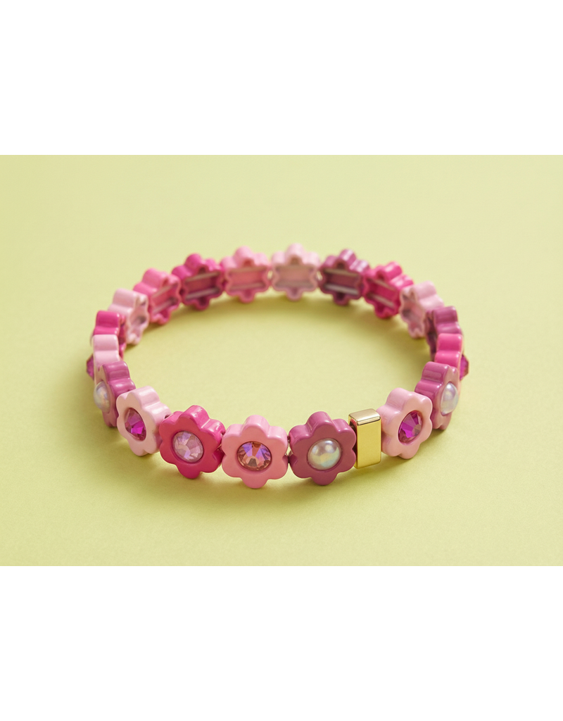 Taylor Elliott Designs TED Daisy Enamel Stretch Bracelet