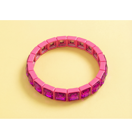 Taylor Elliott Designs TED Libby Gemstone Bracelet - Square Gems