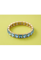 Taylor Elliott Designs TED Libby Gemstone Bracelet - Square Gems