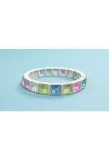 Taylor Elliott Designs TED Libby Gemstone Bracelet - Square Gems