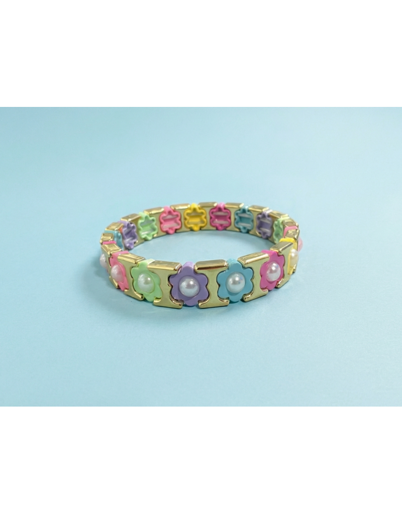 Taylor Elliott Designs TED Florence Enamel Stretch Bracelet